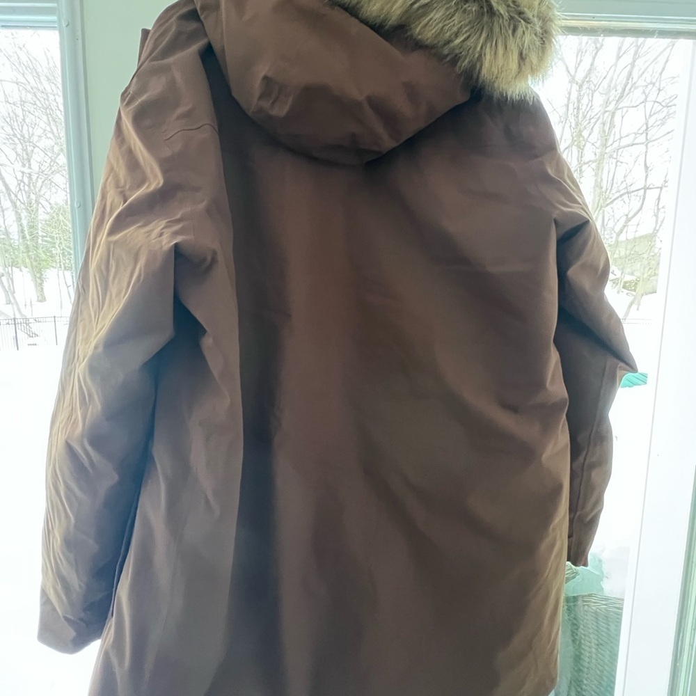 SOLD: Moosejaw Brown and Gray Mountaineering Jacket